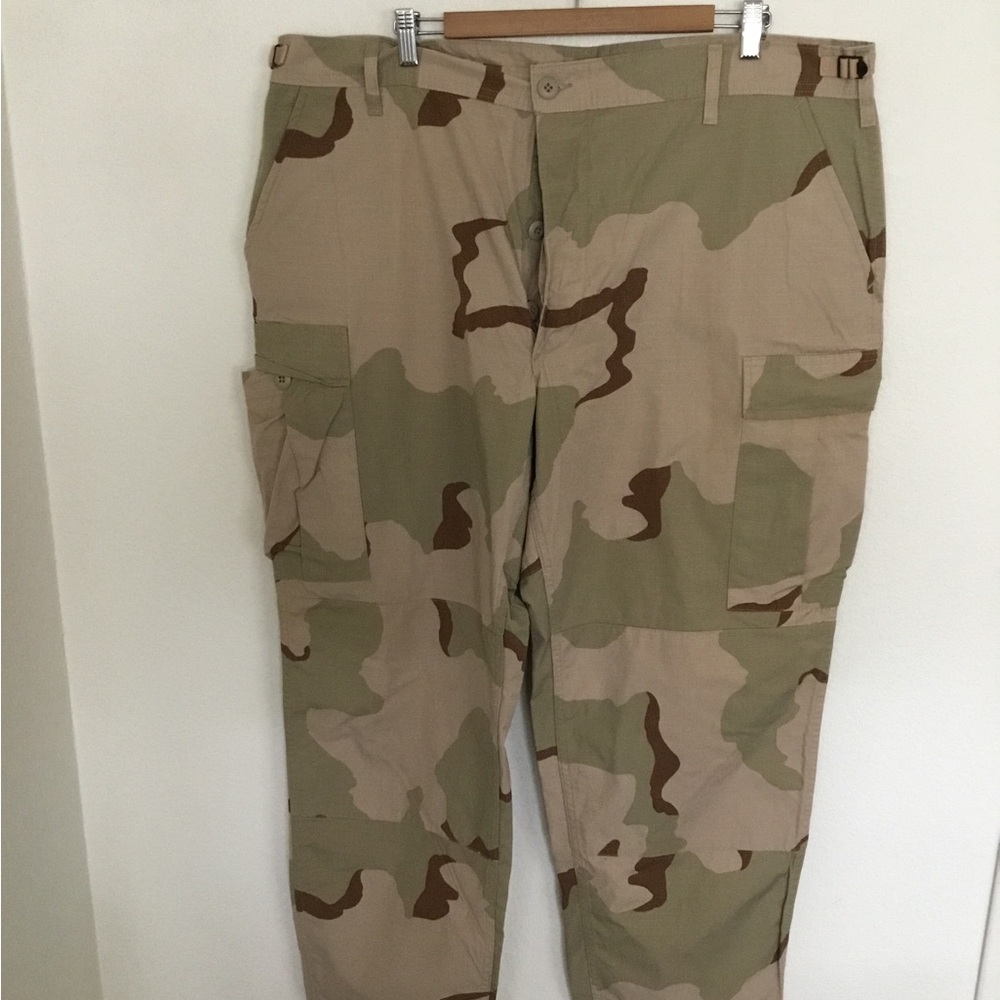 US military DCU desert combat trousers size extra large regular